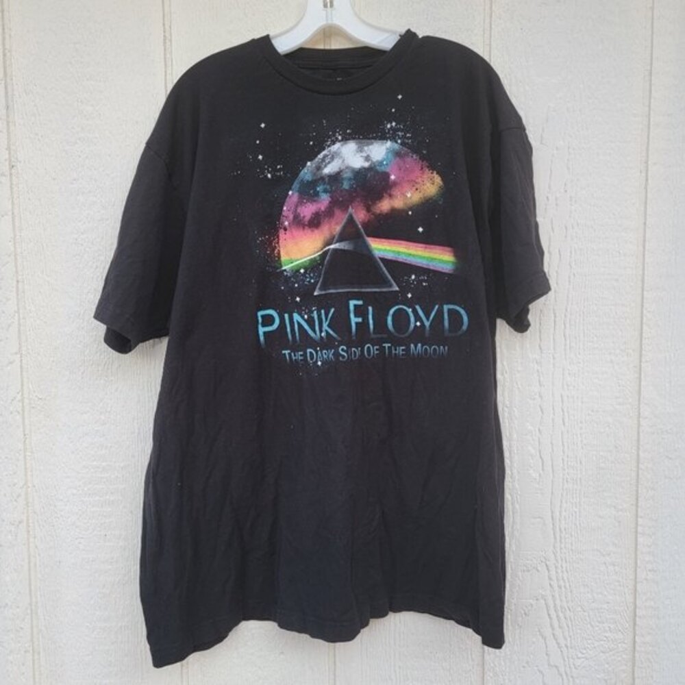 Pink Floyd dark side of the moon black band tshirt sz xxl